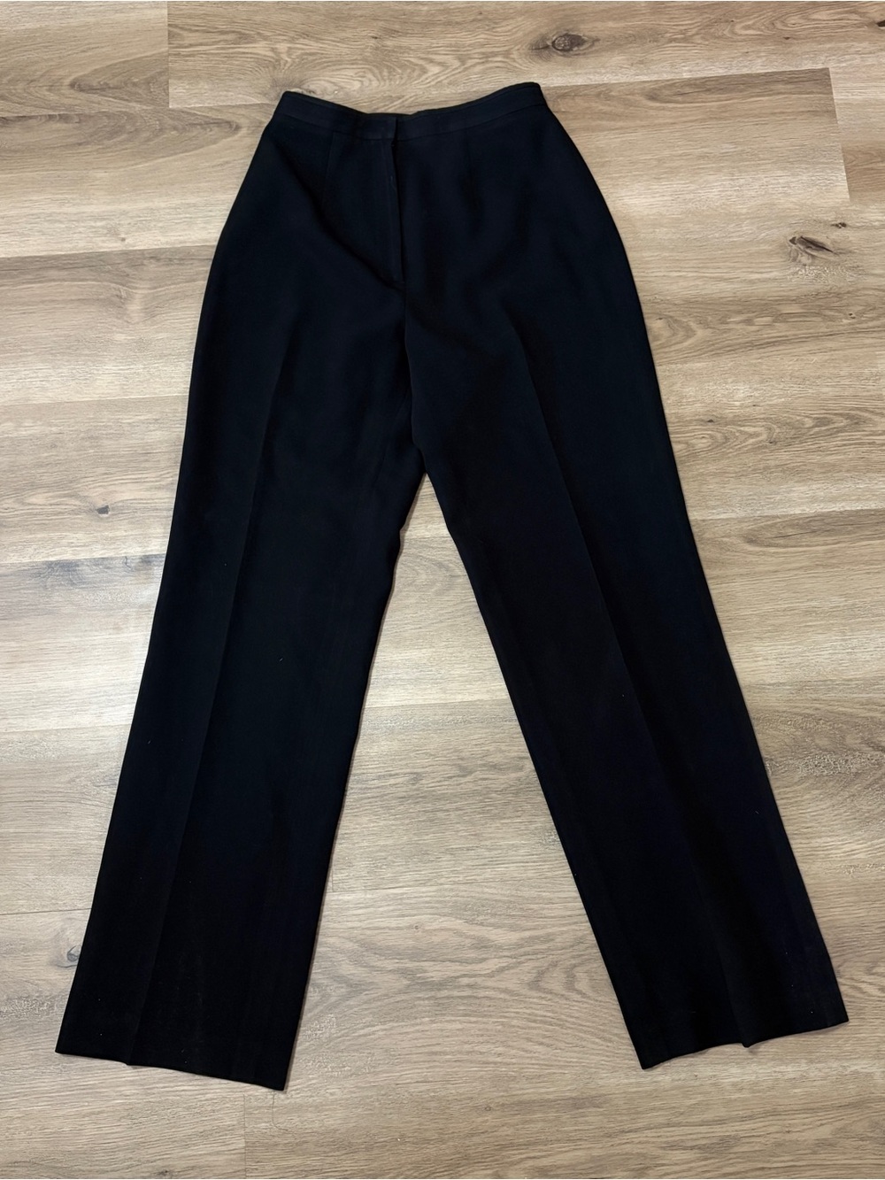 Black Women's Tailored High-Waist Pants